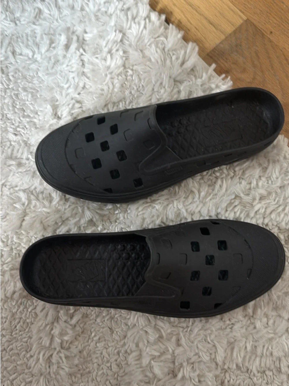 Vans Men's Black Ventilated Slip-On Water Sandals
